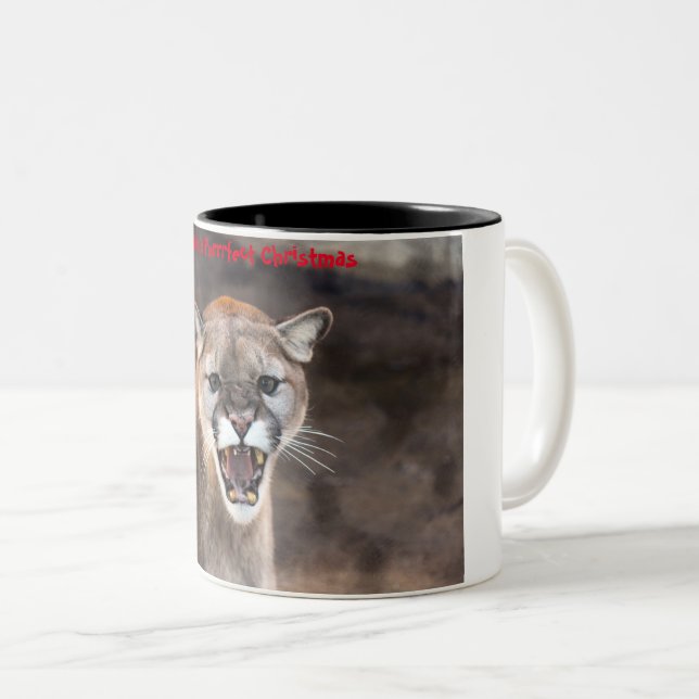 Tasse 2 Couleurs Avoir un Noël parfait (Devant droit)