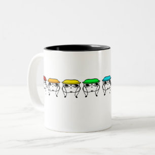 Tasse 2 Couleurs Awty Rainbow Perching