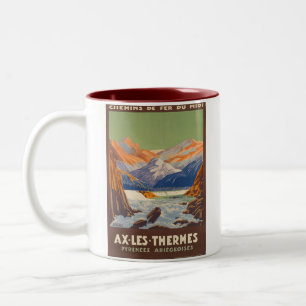 TASSE 2 COULEURS AX LES THERMES