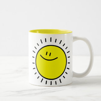 Tasse 2 Couleurs Ayez un jour LUMINEUX ! Attaquez (personnalisable)