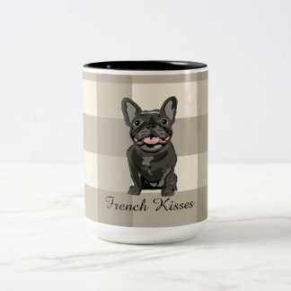 Tasse 2 Couleurs Baisers Français