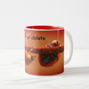 Tasse 2 Couleurs Balancing Ladybugs Nature Personnalisée