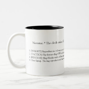 Tasse 2 Couleurs Baldur's Gate 3 Inspiré - Vendredi 17PM Blocker Bu