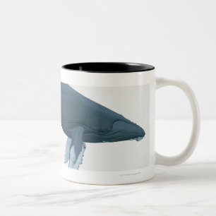 Tasse 2 Couleurs Baleine de bosse