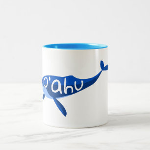 Tasse 2 Couleurs Baleine O'ahu Hawaii