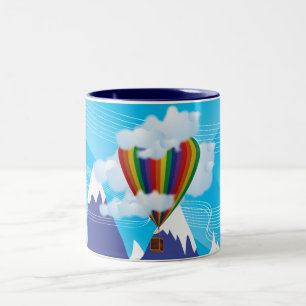 Tasse 2 Couleurs Ballon