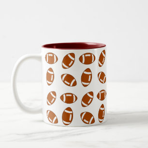 Tasse 2 Couleurs Ballons de football américain