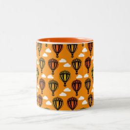 Tasse 2 Couleurs Balloon à air chaud avec modèle