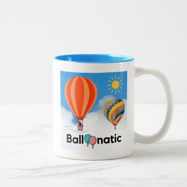 Tasse 2 Couleurs Balloonatic - Le Ballooniste (Droit)