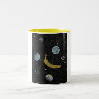 Tasse 2 Couleurs Banane spatiale