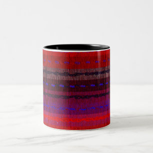 Tasse 2 Couleurs Bandes tissées