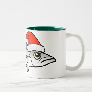 Tasse 2 Couleurs Barracuda Père Noël de Noël