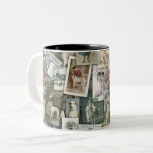 Tasse 2 Couleurs Barzoi : cartes postales anciennes