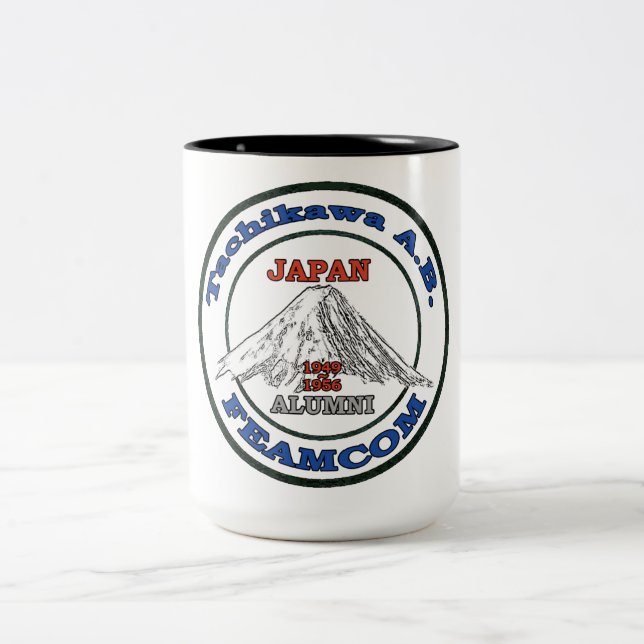 Tasse 2 Couleurs Base aérienne de Tachikawa Japon FEAMCOM (Centre)