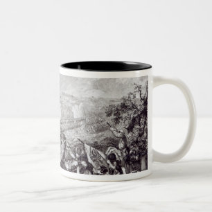 Tasse 2 Couleurs Bataille de Lobositz, le 1er octobre 1756