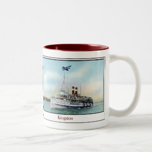 Tasse 2 Couleurs Bateau à vapeur Kingston