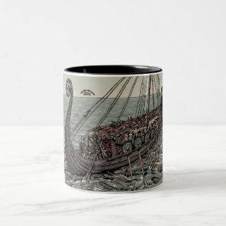 Tasse 2 Couleurs Bateau d'Oseberg
