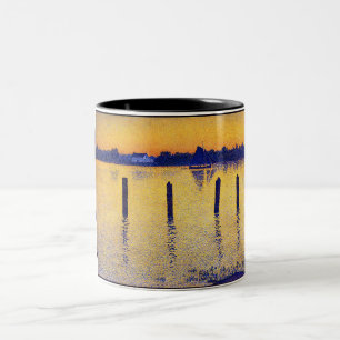 Tasse 2 Couleurs Bateaux à voile sur l'Escaut (Belgique)