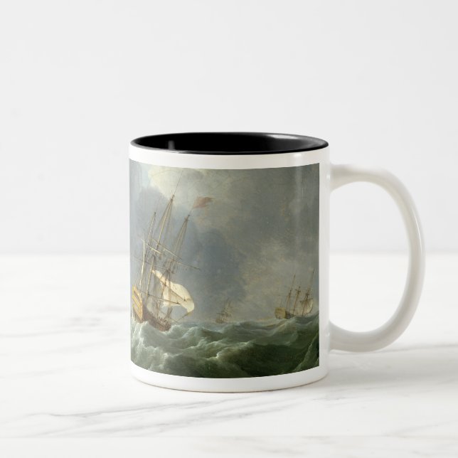 Tasse 2 Couleurs Bateaux de l'anglais fonctionnant avant Gale (Droit)