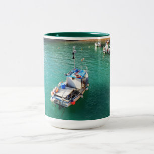 Tasse 2 Couleurs Bateaux de pêche à marée haute