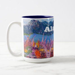 Tasse 2 Couleurs Batterie de café Alaska 15oz