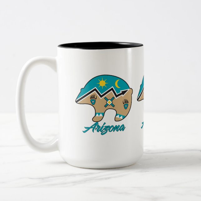 Tasse 2 Couleurs Bear Clan Arizona (Gauche)
