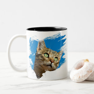 Tasse 2 Couleurs Beau Kitten