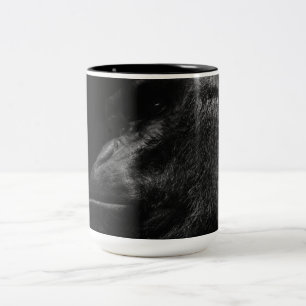 Tasse 2 Couleurs Beau primat de gorille