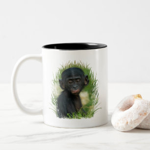 Tasse 2 Couleurs Bébé Bonobo Ape