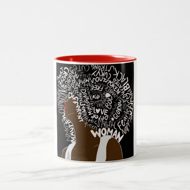 Tasse 2 Couleurs Bel Afro (Centre)