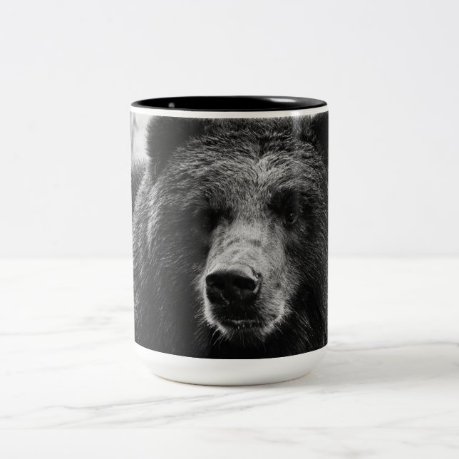 Tasse 2 Couleurs Bel ours gris (Centre)