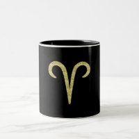 BÉLIER Le Bélier Or Crinkle Signe du Feu Astrologi