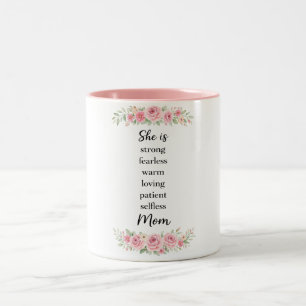 Tasse 2 Couleurs Belle Bonne Fête des Mères Maman