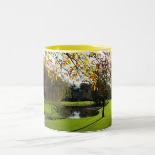Tasse 2 Couleurs Belle scène automnale à Jersey