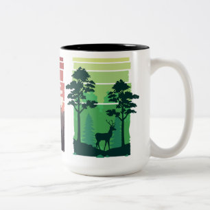 Tasse 2 Couleurs Belles paysages