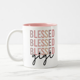 Tasse 2 Couleurs Béni Gigi   Cadeaux pour Gigi Grandma