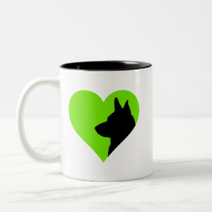 Tasse 2 Couleurs Berger Allemand