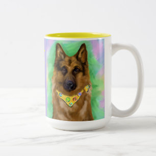 TASSE 2 COULEURS BERGER ALLEMAND