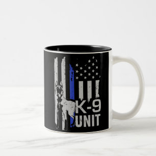 Tasse 2 Couleurs Berger belge - Malinois - unité K9