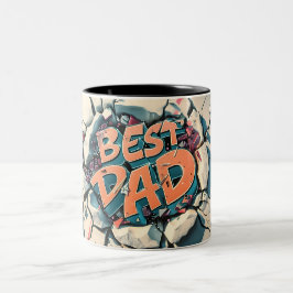Tasse 2 Couleurs Best dad
