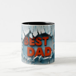Tasse 2 Couleurs Best dad