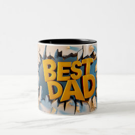 Tasse 2 Couleurs Best dad
