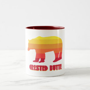 Tasse 2 Couleurs Beurre de Crête Colorado Ours arc-en-ciel