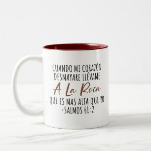 Tasse 2 Couleurs Bible Verse Religieux Jésus chrétien Spirituel