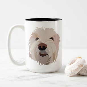 Tasse 2 Couleurs Bichon Frise Amoureux des chiens Bichon Frise