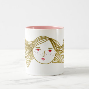 Tasse 2 Couleurs Bicyclette soufflée