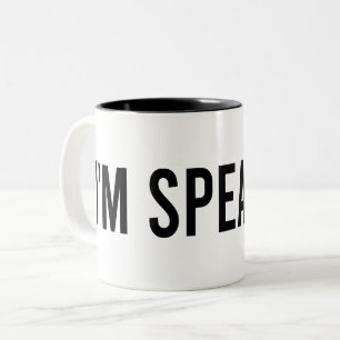 Tasse 2 Couleurs Biden 2020, je parle, Citation de Kamal Harris