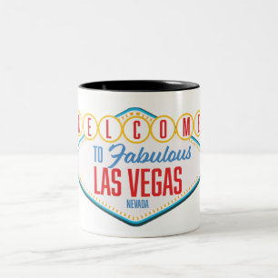 Tasse 2 Couleurs Bienvenue à Fabulous las vegas