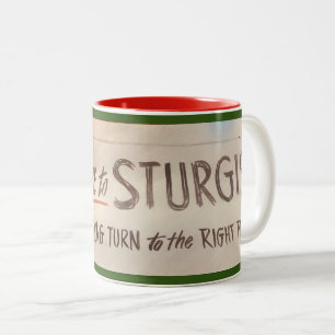Tasse 2 Couleurs Bienvenue À Sturgis