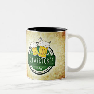 Tasse 2 Couleurs Bières de la Saint-Patrick